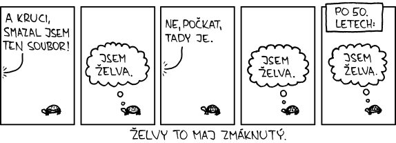 Želvy to maj zmáknutý